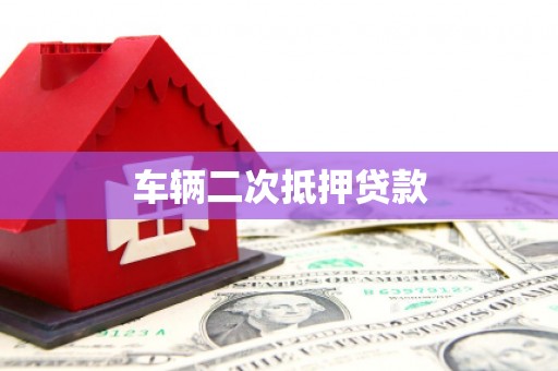 舟山新区车辆二次抵押贷款