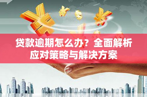舟山新区贷款逾期怎么办？全面解析应对策略与解决方案