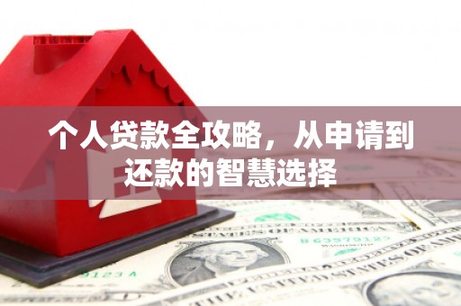 舟山新区个人贷款全攻略，从申请到还款的智慧选择