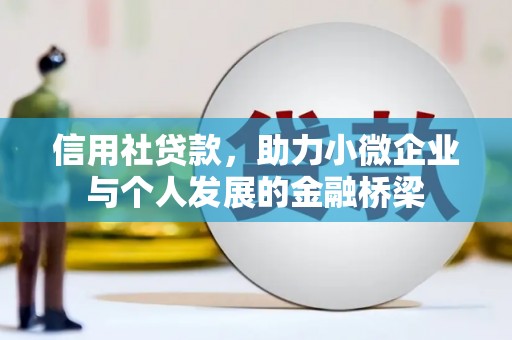 舟山新区信用社贷款，助力小微企业与个人发展的金融桥梁