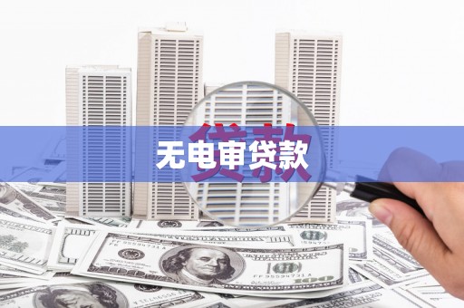 舟山新区无电审贷款