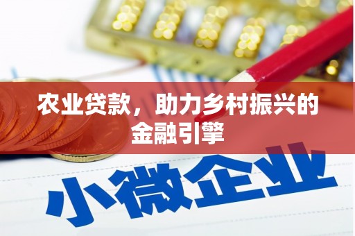 舟山新区农业贷款，助力乡村振兴的金融引擎