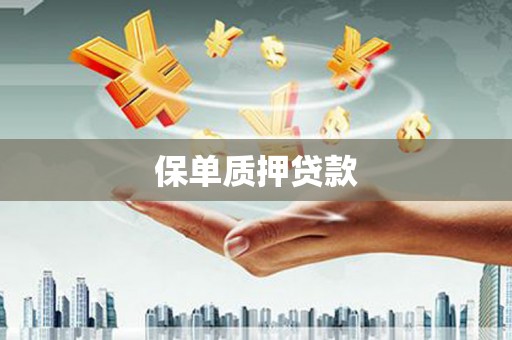 舟山新区保单质押贷款