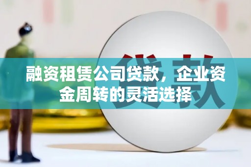 舟山新区融资租赁公司贷款，企业资金周转的灵活选择