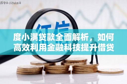 舟山新区度小满贷款全面解析，如何高效利用金融科技提升借贷体验