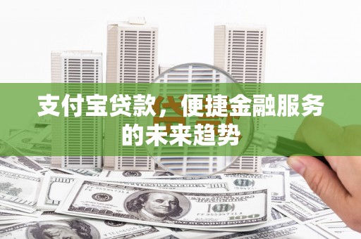 舟山新区支付宝贷款，便捷金融服务的未来趋势
