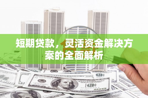 舟山新区短期贷款，灵活资金解决方案的全面解析