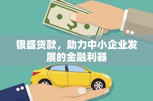 舟山新区银盛贷款，助力中小企业发展的金融利器