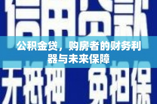 舟山新区公积金贷，购房者的财务利器与未来保障