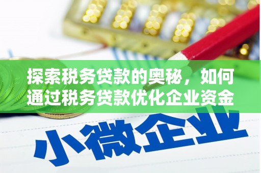 舟山新区探索税务贷款的奥秘，如何通过税务贷款优化企业资金流