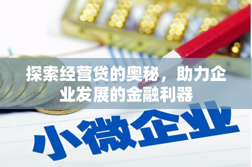 舟山新区探索经营贷的奥秘，助力企业发展的金融利器