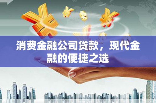 舟山新区消费金融公司贷款，现代金融的便捷之选