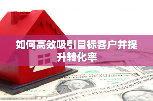 舟山新区如何高效吸引目标客户并提升转化率