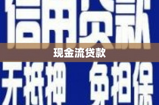 舟山新区现金流贷款