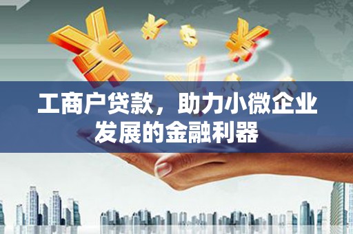 舟山新区工商户贷款，助力小微企业发展的金融利器