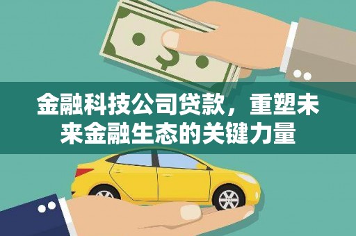 舟山新区金融科技公司贷款，重塑未来金融生态的关键力量