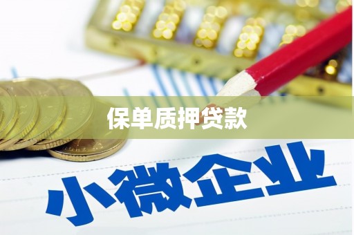 舟山新区保单质押贷款