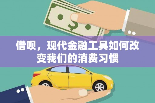 舟山新区借呗，现代金融工具如何改变我们的消费习惯