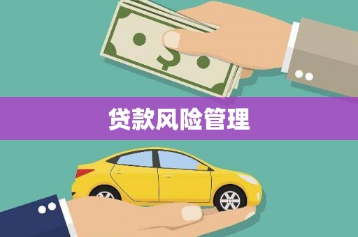 舟山新区贷款风险管理