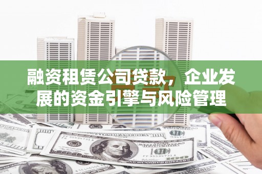 舟山新区融资租赁公司贷款，企业发展的资金引擎与风险管理