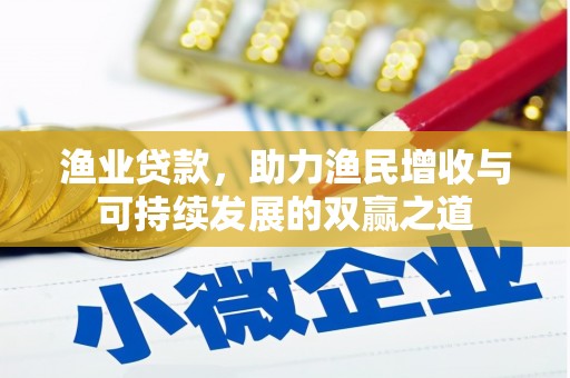 舟山新区渔业贷款，助力渔民增收与可持续发展的双赢之道