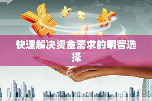 舟山新区快速解决资金需求的明智选择