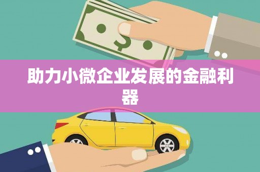 舟山新区助力小微企业发展的金融利器