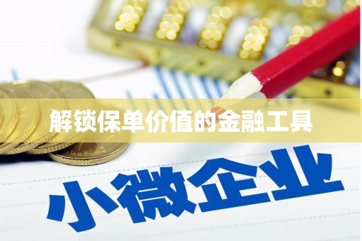 舟山新区解锁保单价值的金融工具